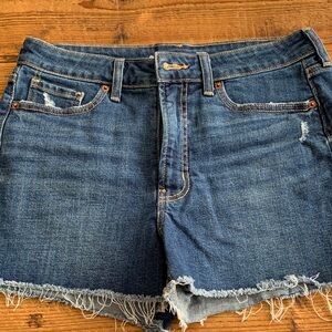 Old Navy Dark Blue High-Rise OG Straight Jeans